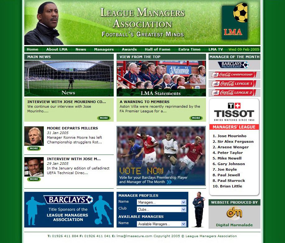 LMA Website