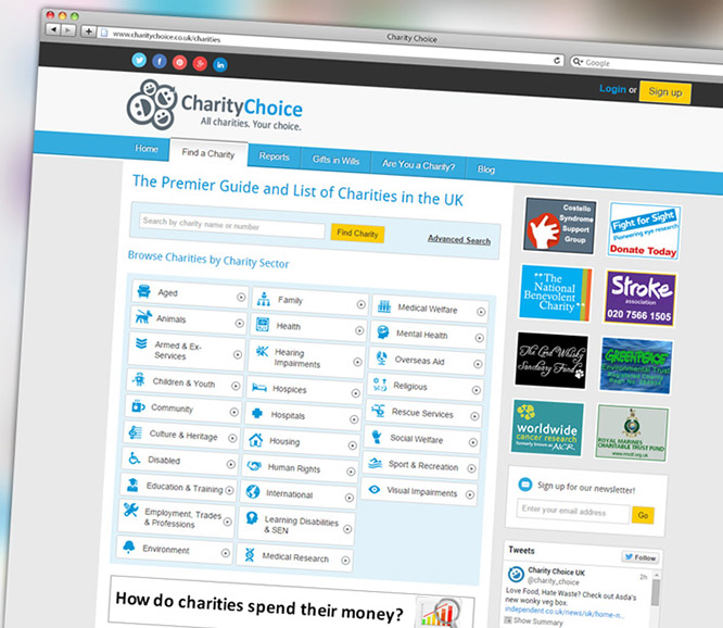 Charity Choice - UK Charity Directory