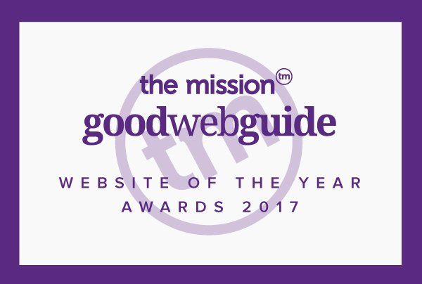 The Mission - Good Web Guide Website of the Year Awards 2017